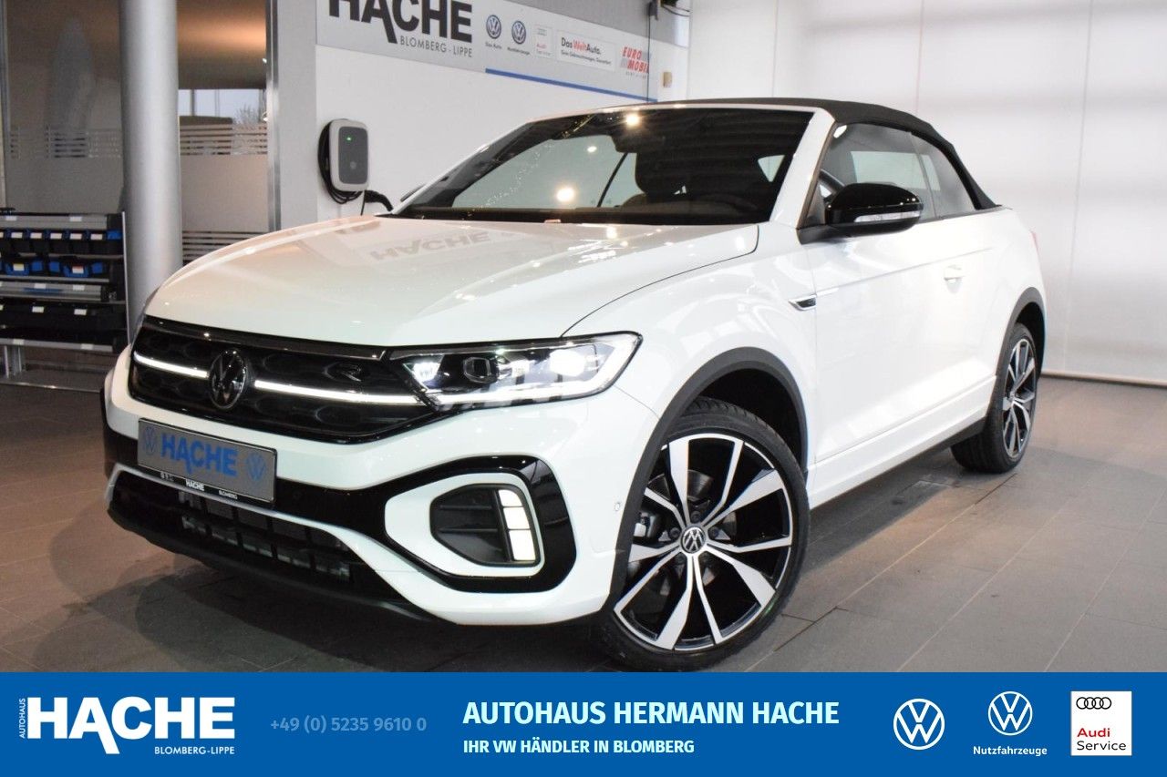Werbefoto des Volkswagen T-Roc Cabriolet R-Line