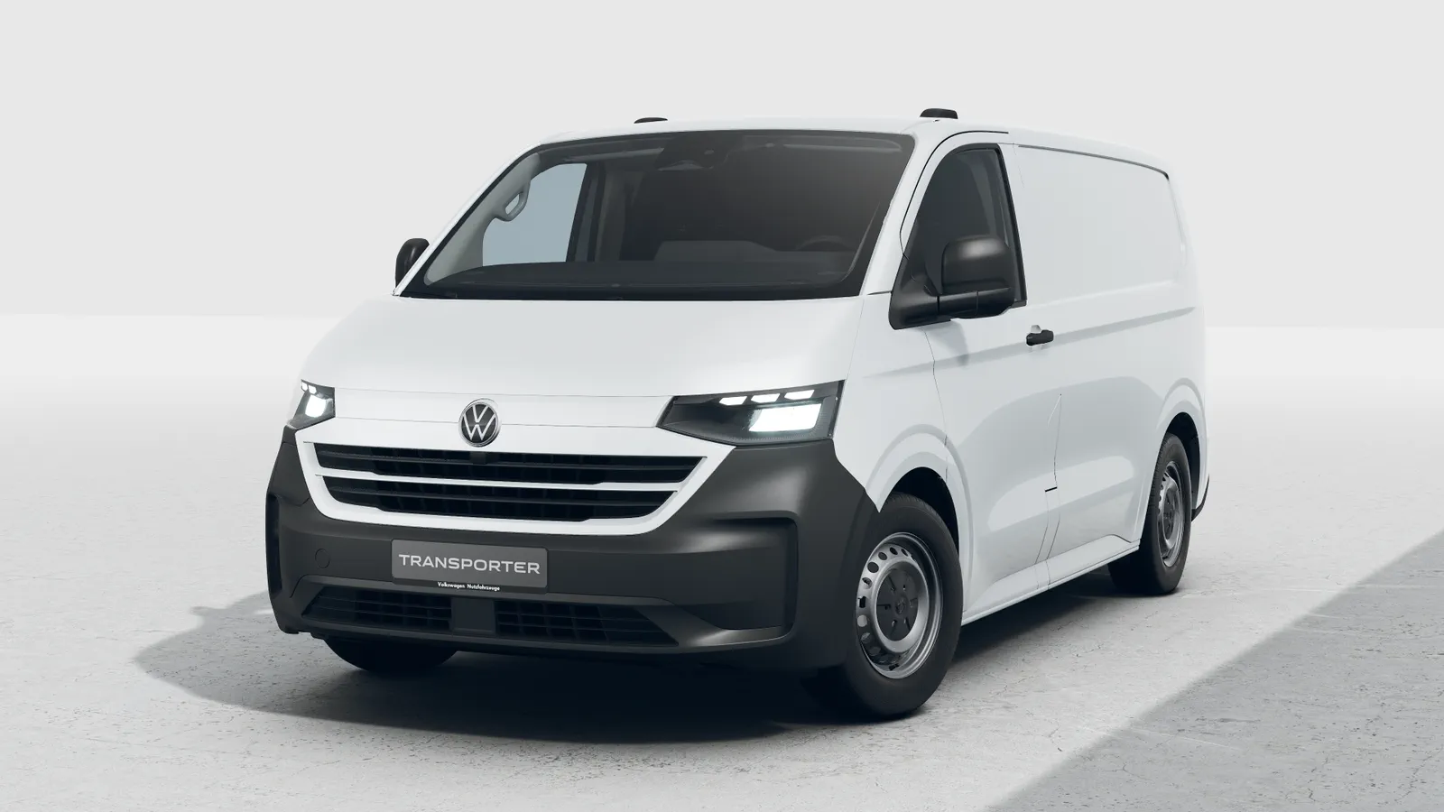 Werbefoto des Volkswagen e-Transporter