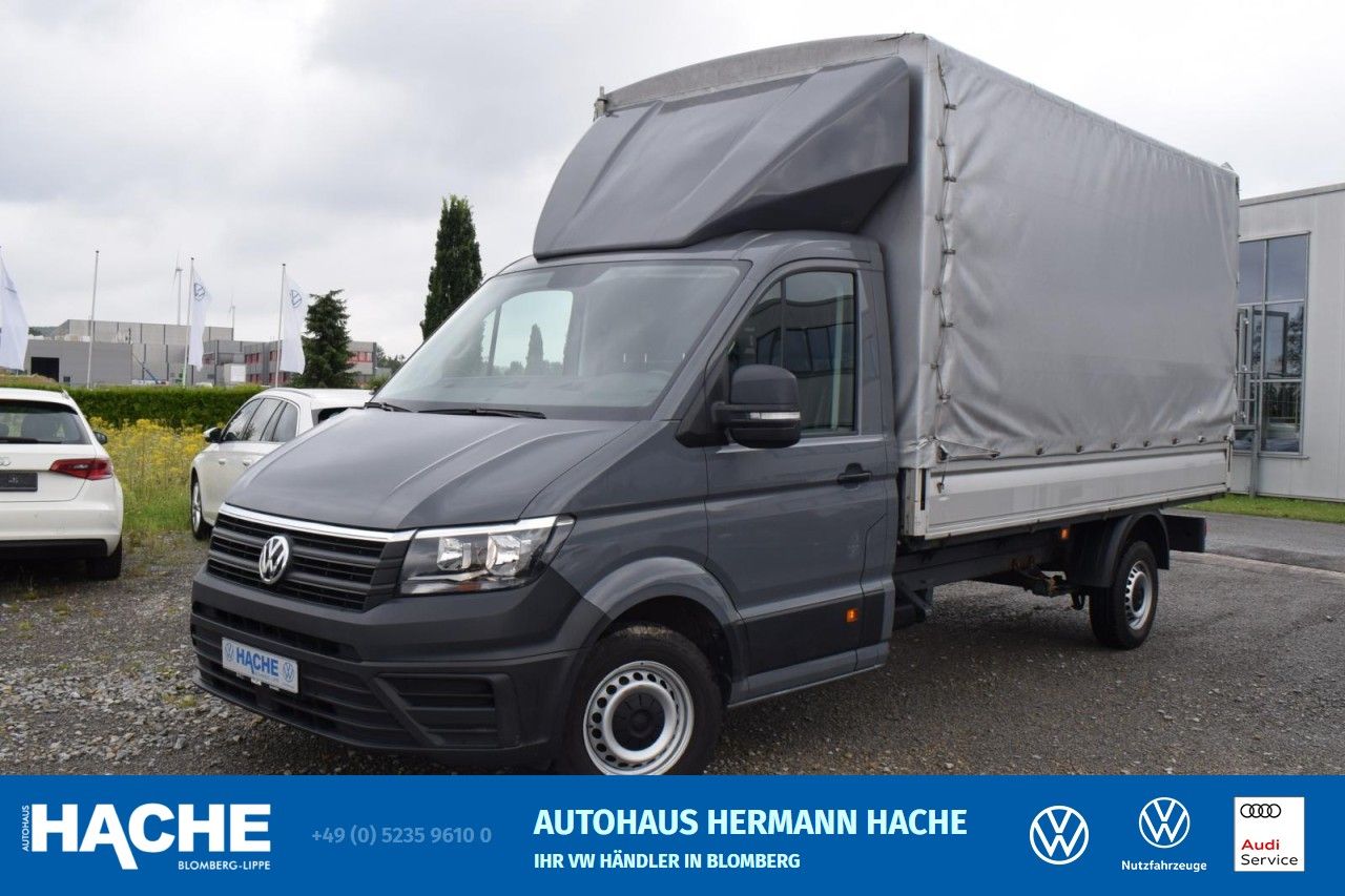 Gebrauchtwagenfoto von dem Fahrzeug Volkswagen Crafter Pritsche 35 2.0 TDI lang FWD Klima Navi