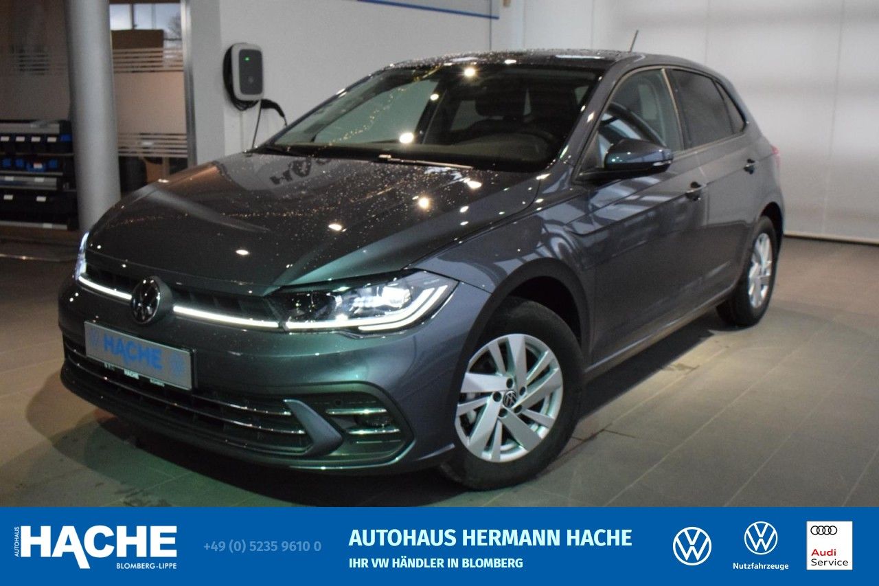 Gebrauchtwagenfoto von dem Fahrzeug Volkswagen Polo Style 1,0 l TSI 5-Gang NAVI LED SHZ Klima