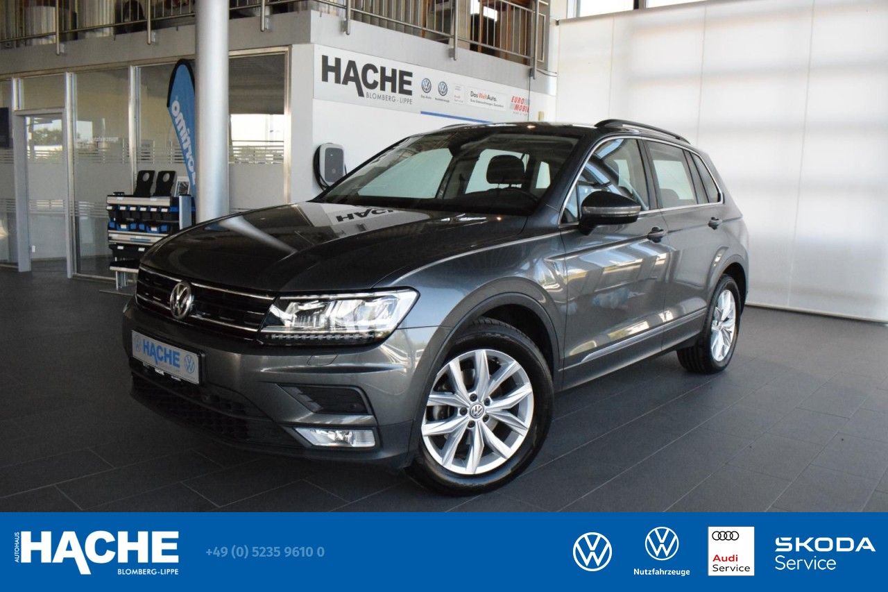 Gebrauchtwagenfoto von dem Fahrzeug Volkswagen Tiguan Comfortline 1.4 TSI AHK KLIMA ZV Klima