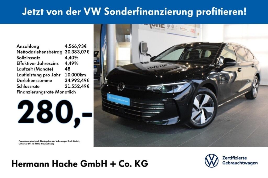 Volkswagen Passat Variant Exposé-Bild 1